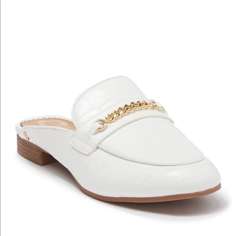 Sam Edelman White Mules